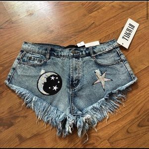 Lf denim shorts